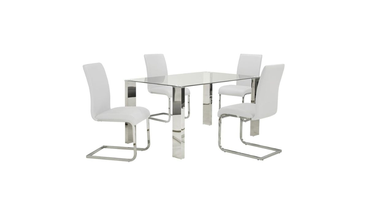WORLDWIDE HOME FURNISHINGS FRANKFURT/MAXIM 5PC DINING SET