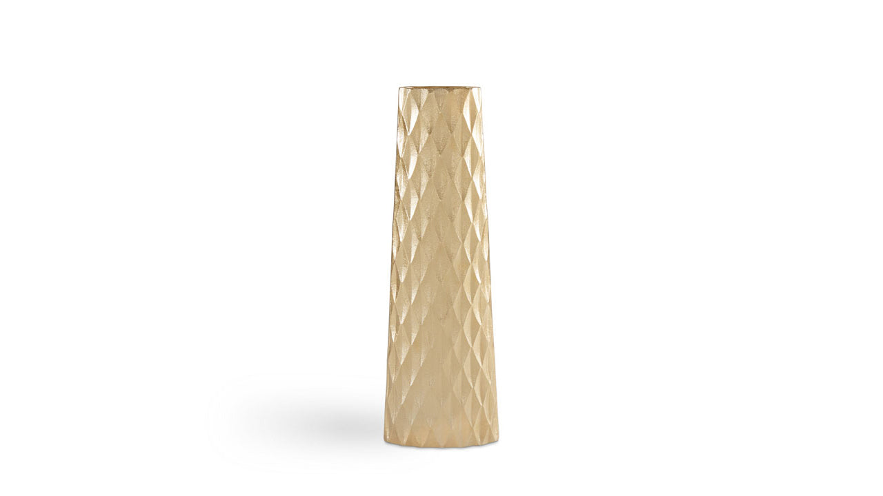Floor Vase (Set of 2): Champagne Gold