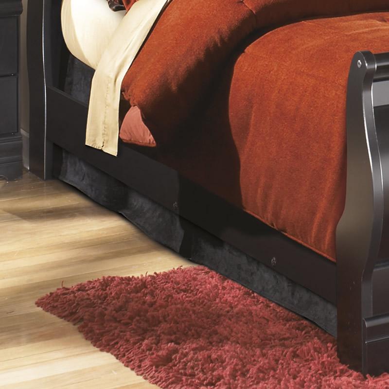 Signature Design by Ashley Huey Vineyard B128-98 Queen Sleigh Rails IMAGE 1