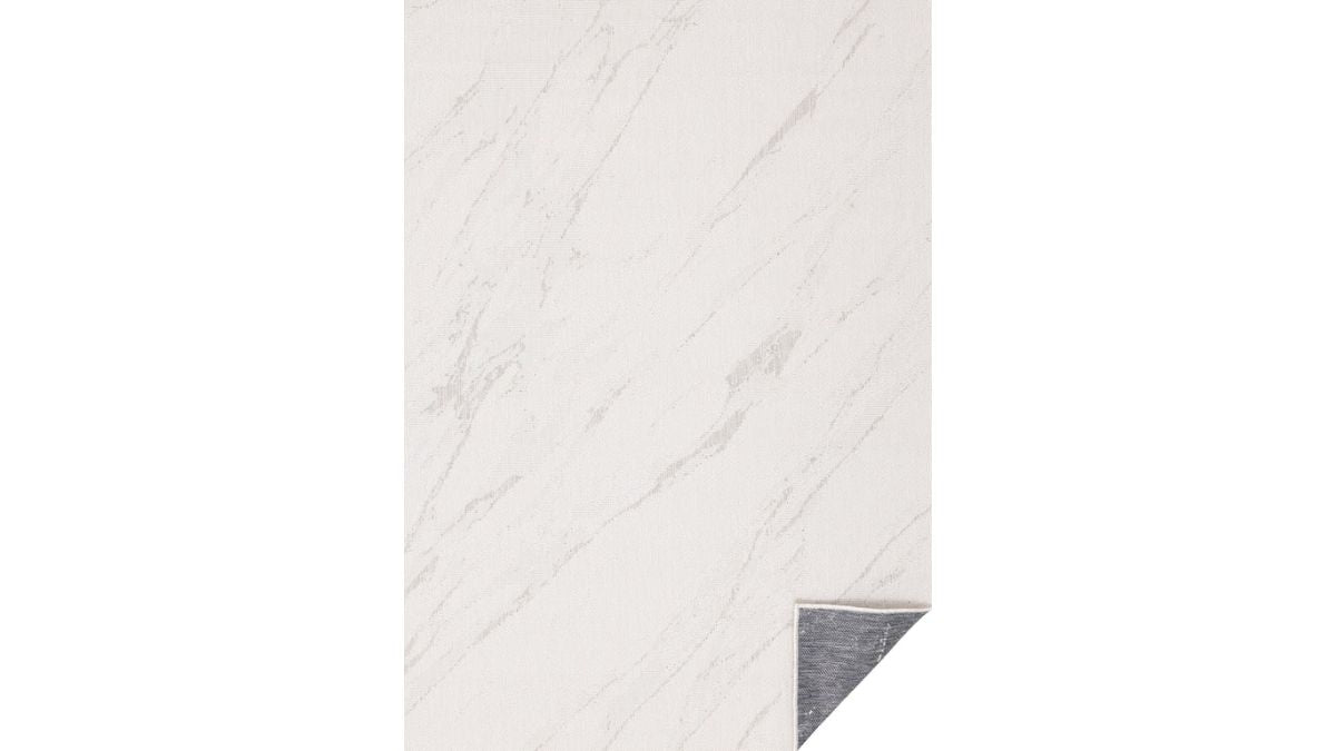 Bristol Reversible Grey Cream Marble Swirl Rug
