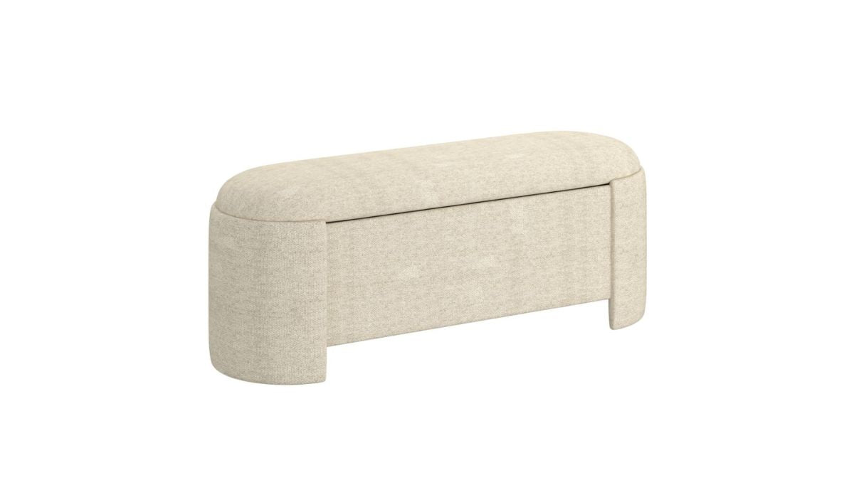 WORLDWIDE HOME FURNISHINGS DAPHNE STORAGE OTTOMAN
