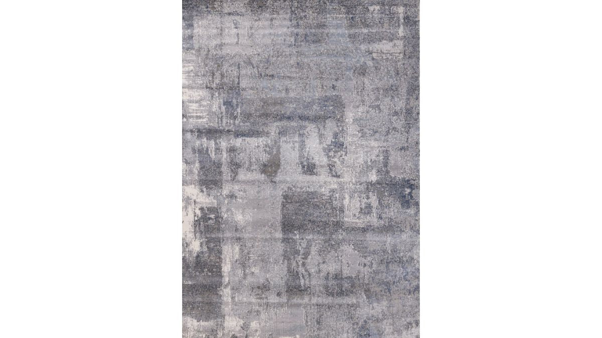 Emory Grey White Distressed Rug