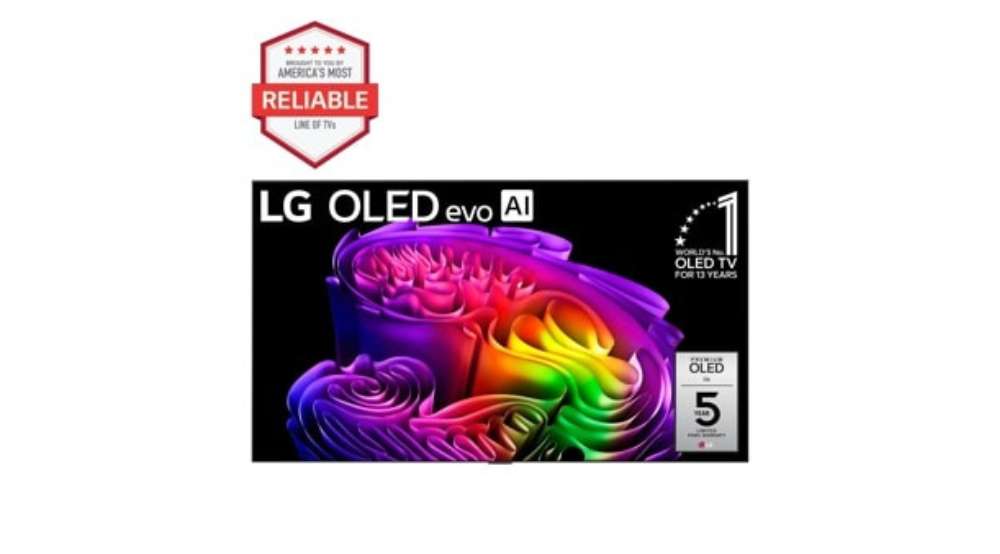 77" LG OLED evo AI G6 4K Smart TV (OLED77G6WUA)-2026