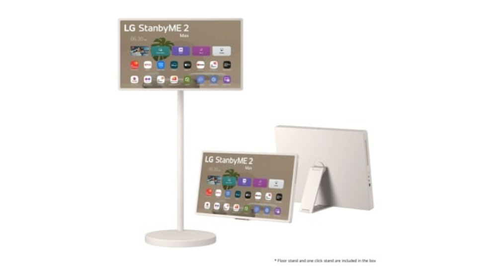 32" LG StanbyME 2 Max LX6 Movable Screen (32LX6BWGA)-2026