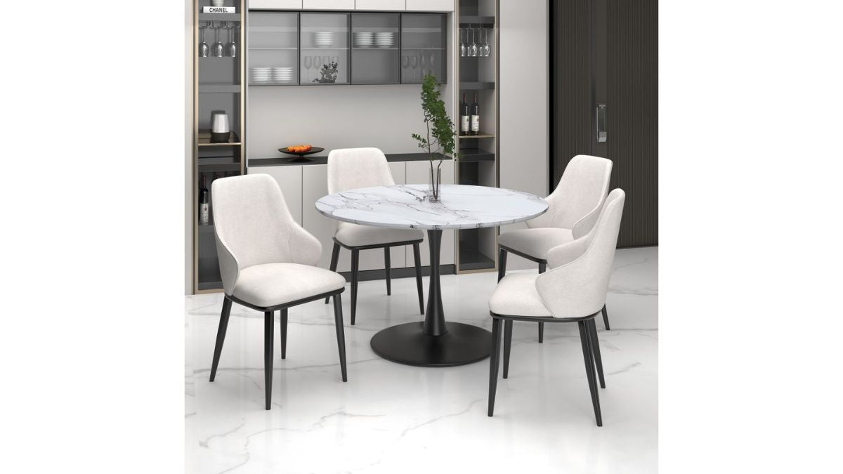 WORLDWIDE HOME FURNISHINGS ZILO/KASH 5PC DINING SET