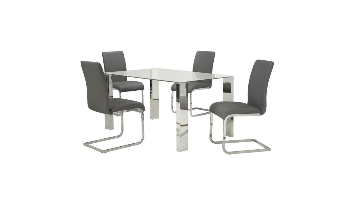 WORLDWIDE HOME FURNISHINGS FRANKFURT/MAXIM 5PC DINING SET