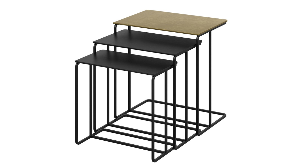 WORLDWIDE HOME FURNISHINGS BRISTOL END TABLE (SET OF 3)