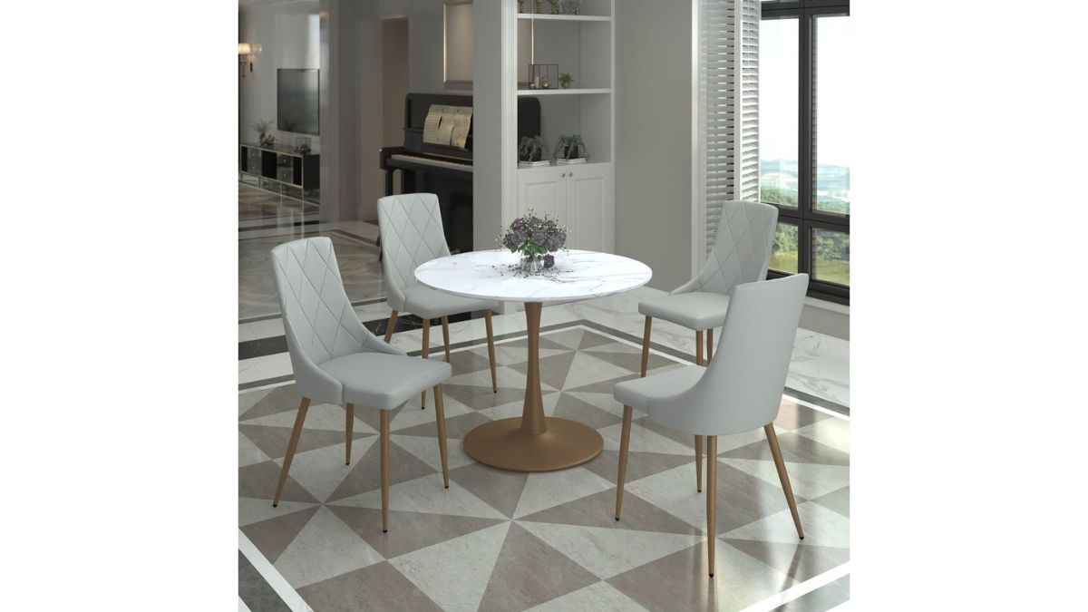 WORLDWIDE HOME FURNISHINGS ZILO/ANTOINE 5PC DINING SET