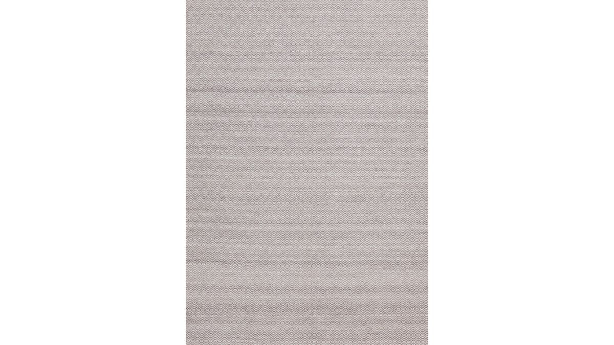 Aspen Beige Cream Tessellated Diamonds Woven Rug