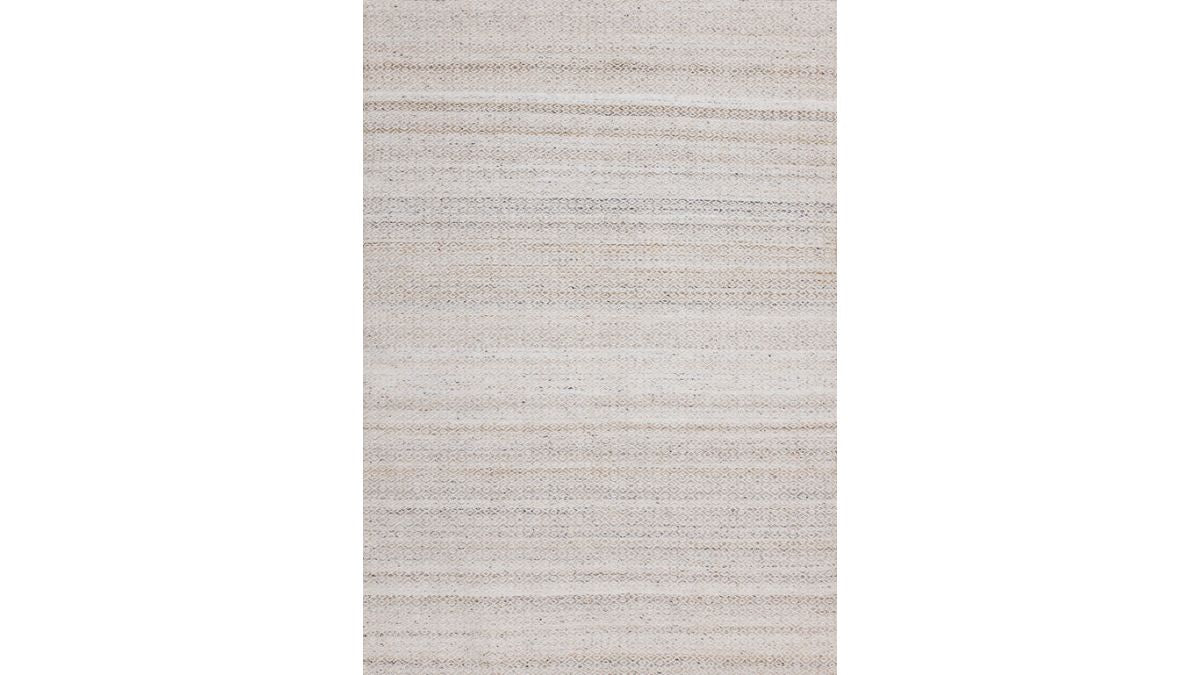 Aspen Beige Cream Rhombus Pattern Woven Rug