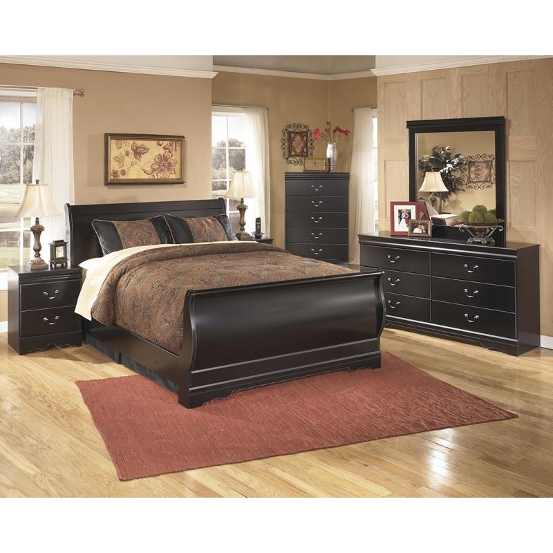 Signature Design by Ashley Huey Vineyard B128-88 Full Sleigh Rails IMAGE 3