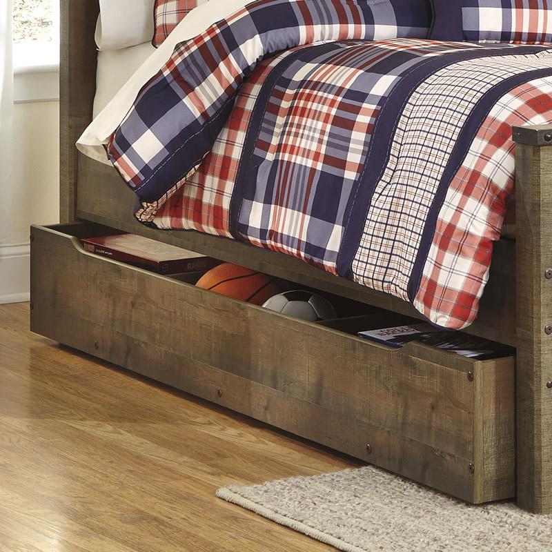 Signature Design by Ashley Trinell B446-60 Under Bed Storage IMAGE 1