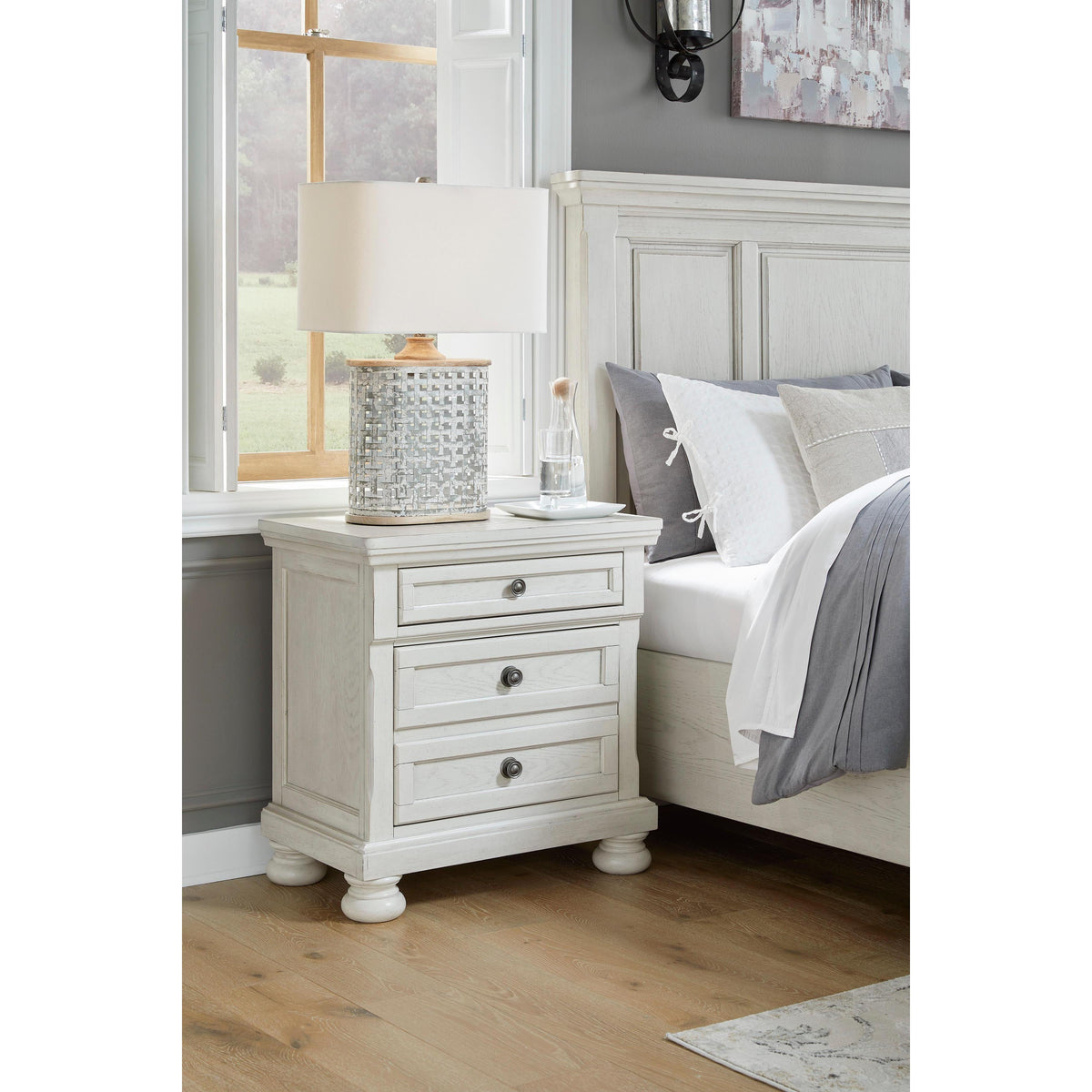 Signature Design by Ashley Robbinsdale B742B38 8 pc King Panel Bedroom Set IMAGE 6
