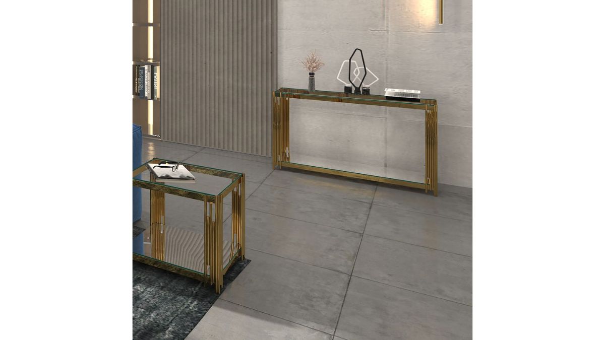 WORLDWIDE HOME FURNISHINGS ESTREL CONSOLE TABLE