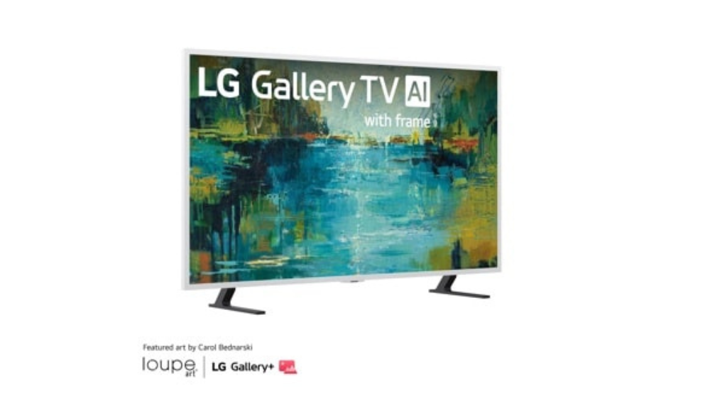 55" LG Gallery TV AI with frame LX7 4K ART TV (55LX7BPUA)-2026