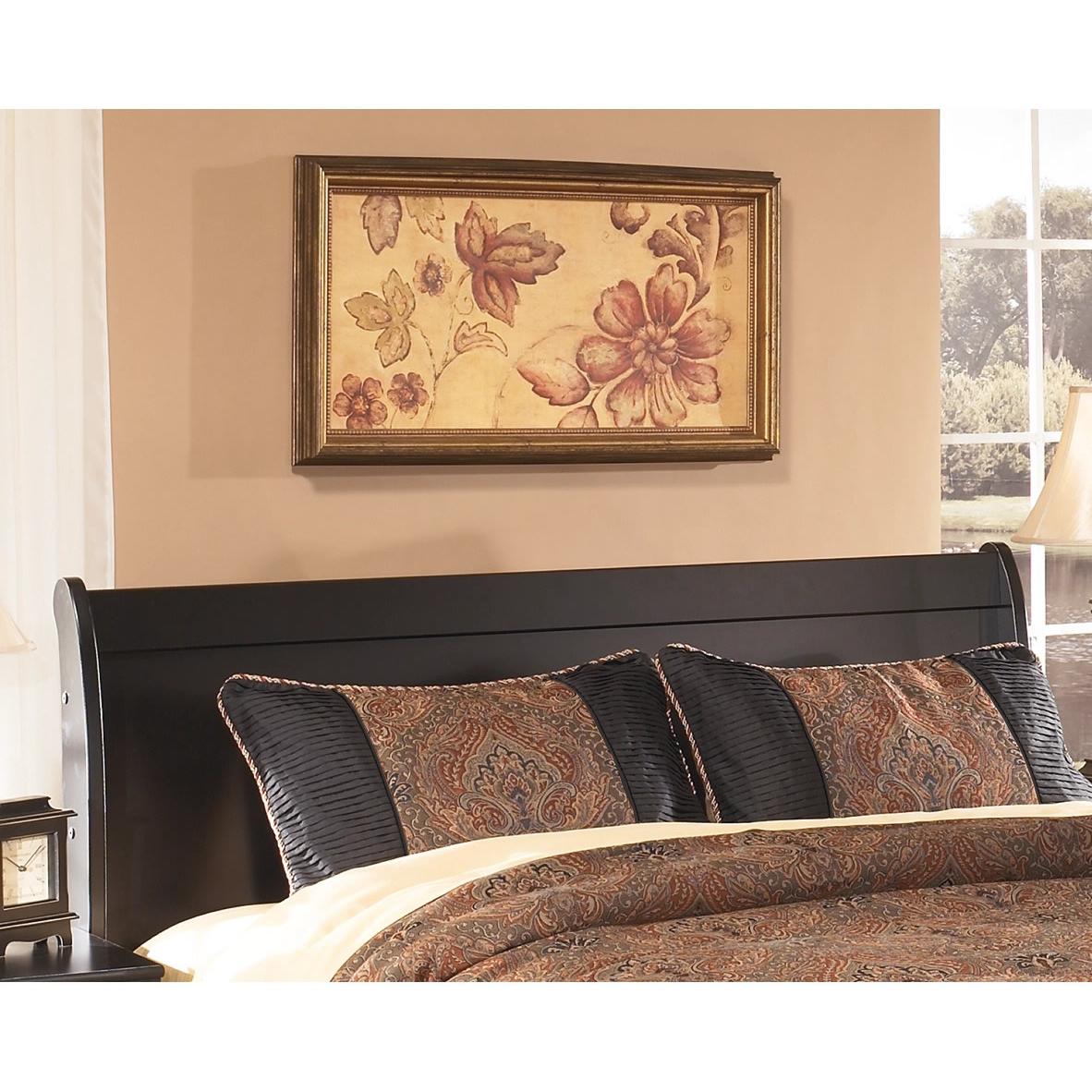 Signature Design by Ashley Huey Vineyard B128B21 5 pc Queen Sleigh Bedroom Set IMAGE 2