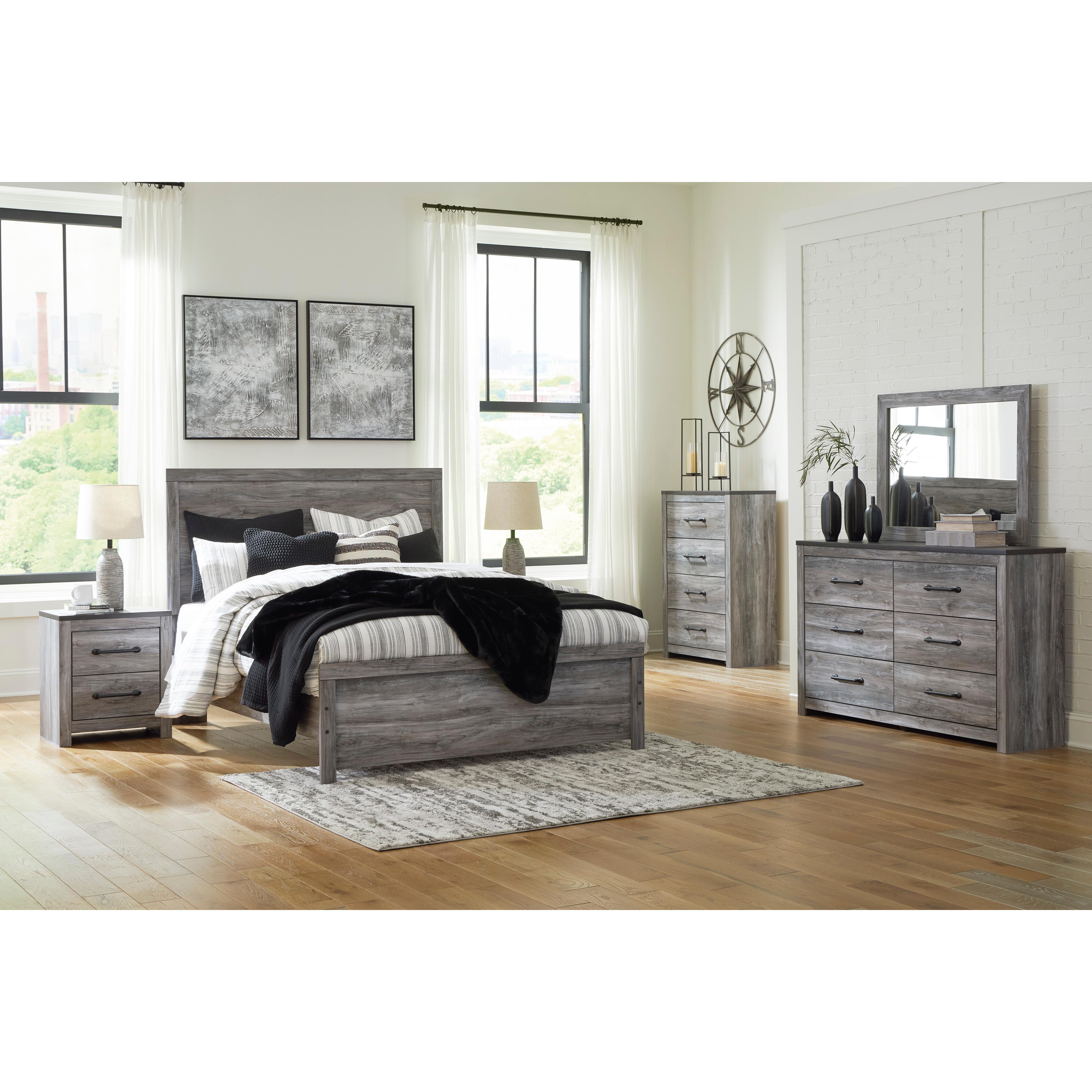 Signature Design by Ashley Bronyan B1290B10 8 pc Queen Panel Bedroom Set IMAGE 1