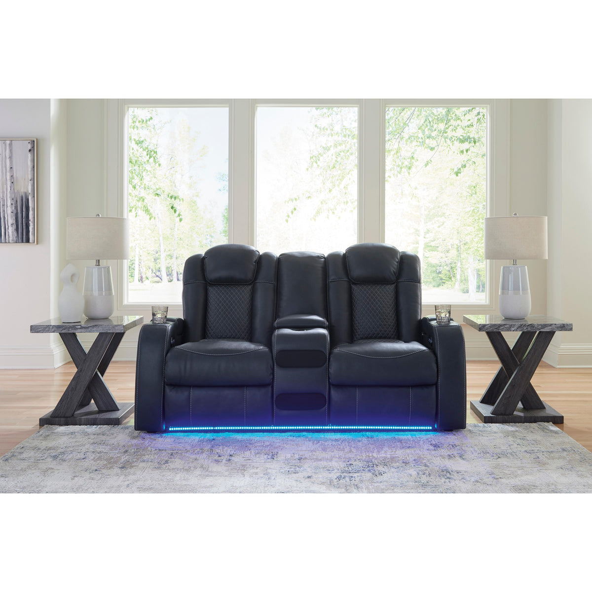 Signature Design by Ashley Fyne-Dyme 36603U1 2 pc Power Reclining Living Room Set IMAGE 5