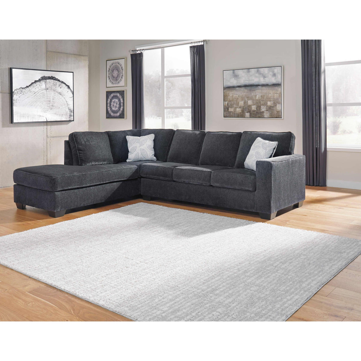 Signature Design by Ashley Altari 87213U11 3 pc Living Room Set IMAGE 2