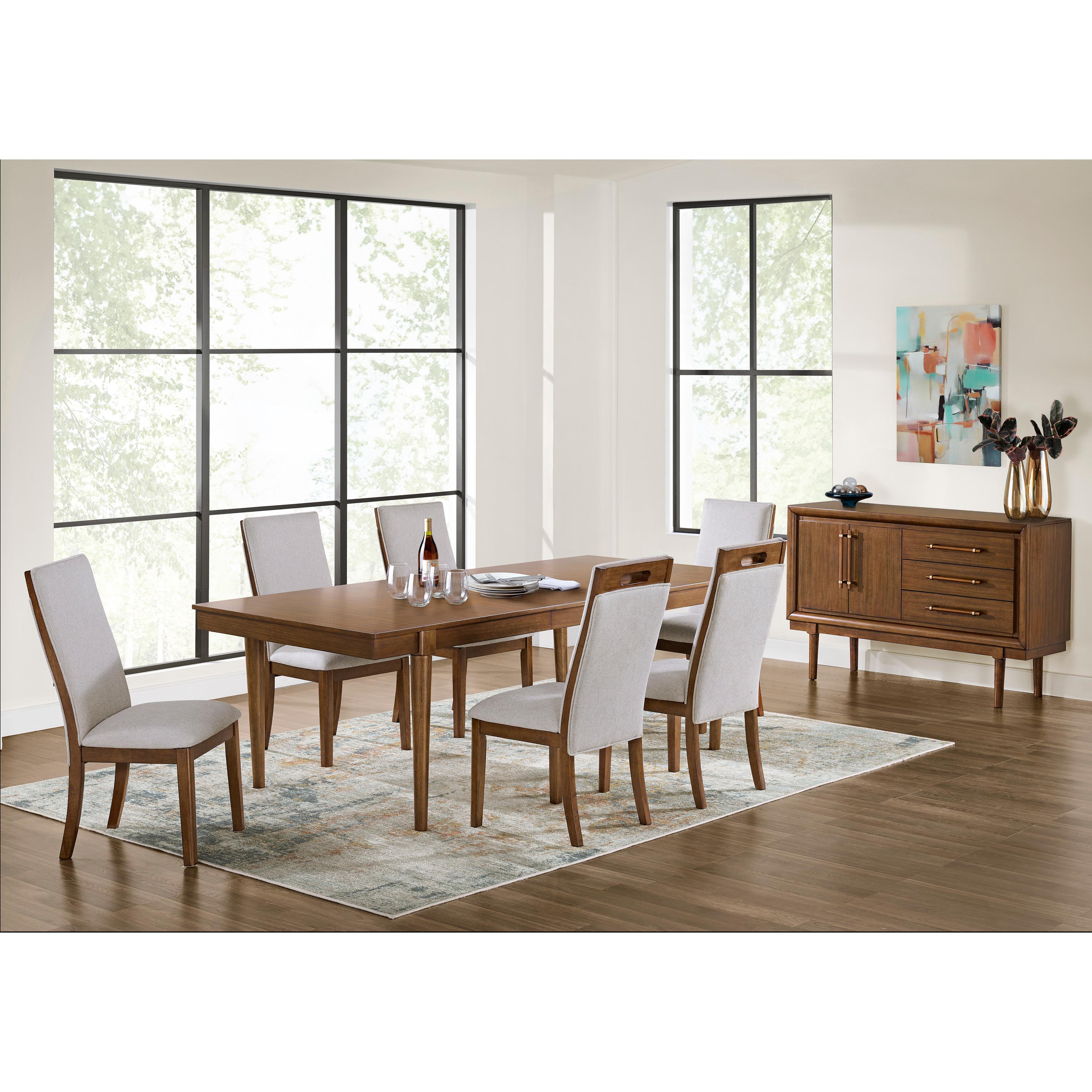 Signature Design by Ashley Lyncott D615D31 7 pc Dining Set IMAGE 1
