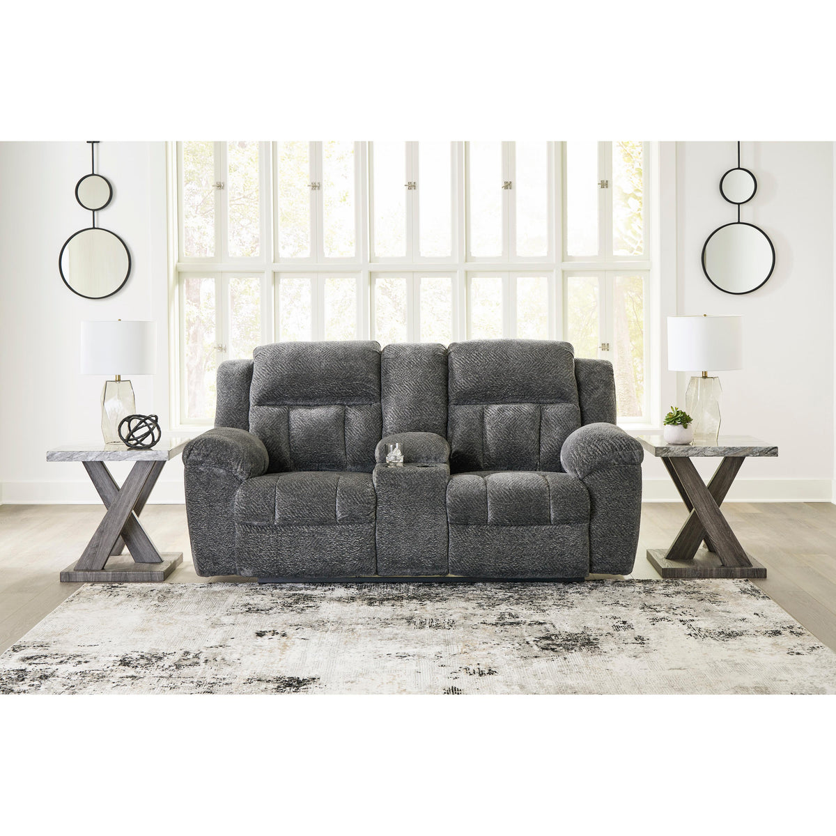 Signature Design by Ashley Frohn 37406U3 2 pc Reclining Living Room Set IMAGE 4