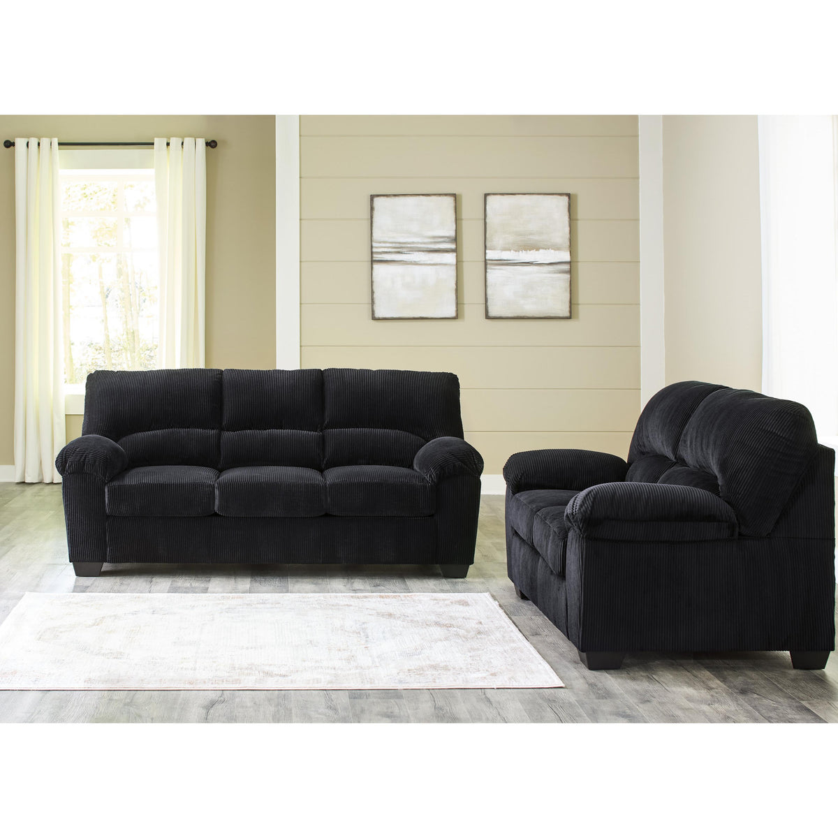 Signature Design by Ashley SimpleJoy 24204U1 2 pc Living Room Set IMAGE 2