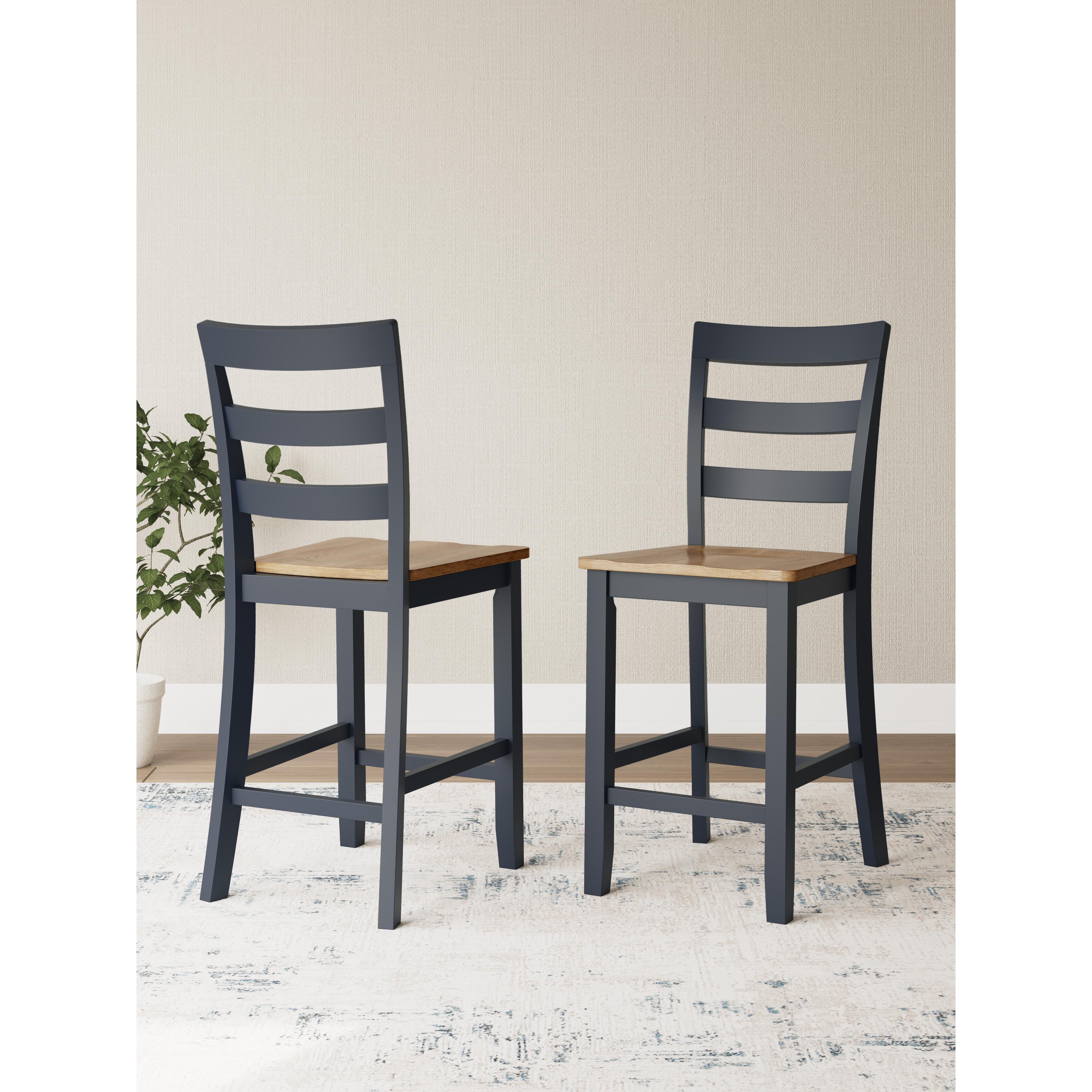 Signature Design by Ashley Gesthaven D399D2 5 pc Counter Height Dining Set IMAGE 3