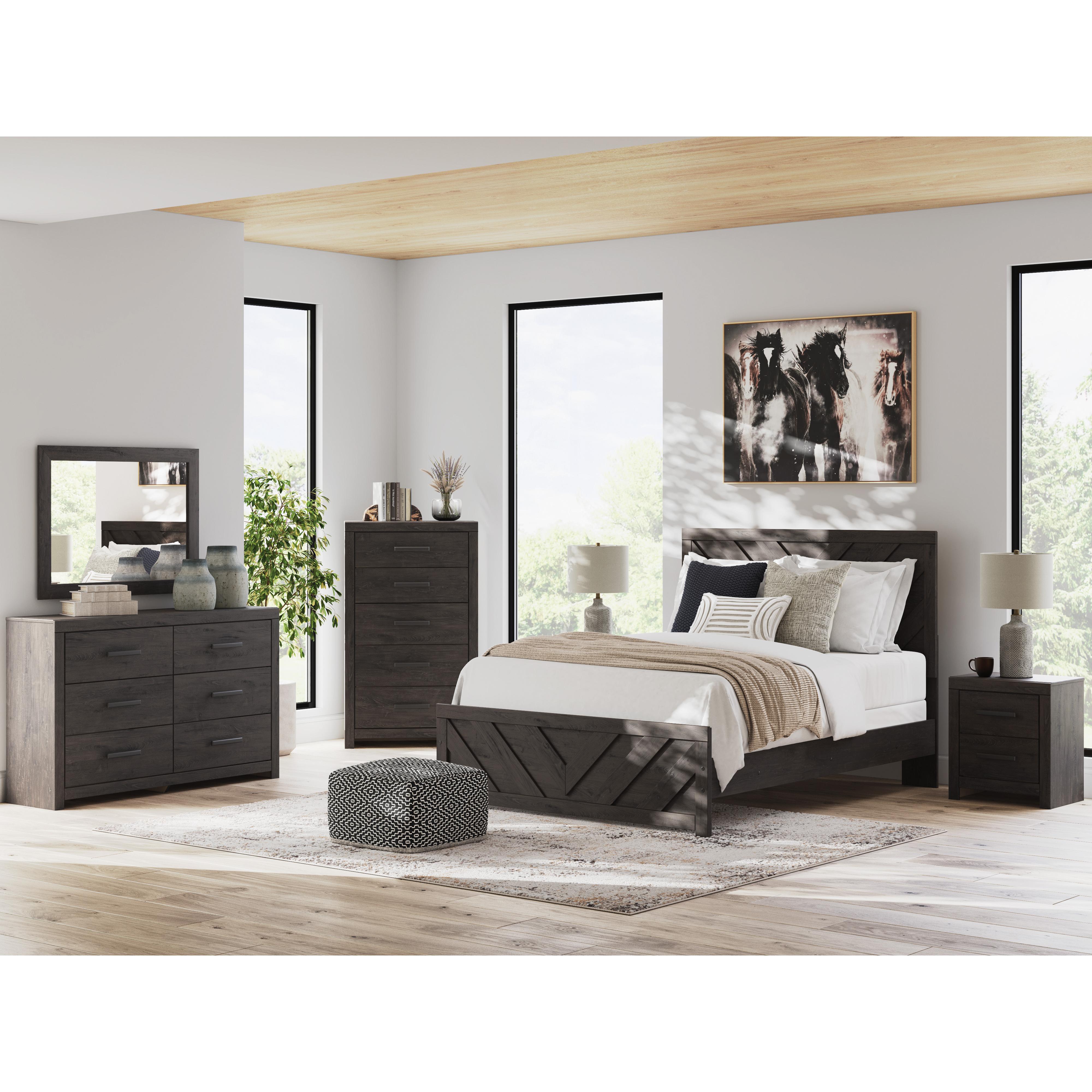 Signature Design by Ashley Prendonea B3789B10 6 pc Queen Panel Bedroom Set IMAGE 1