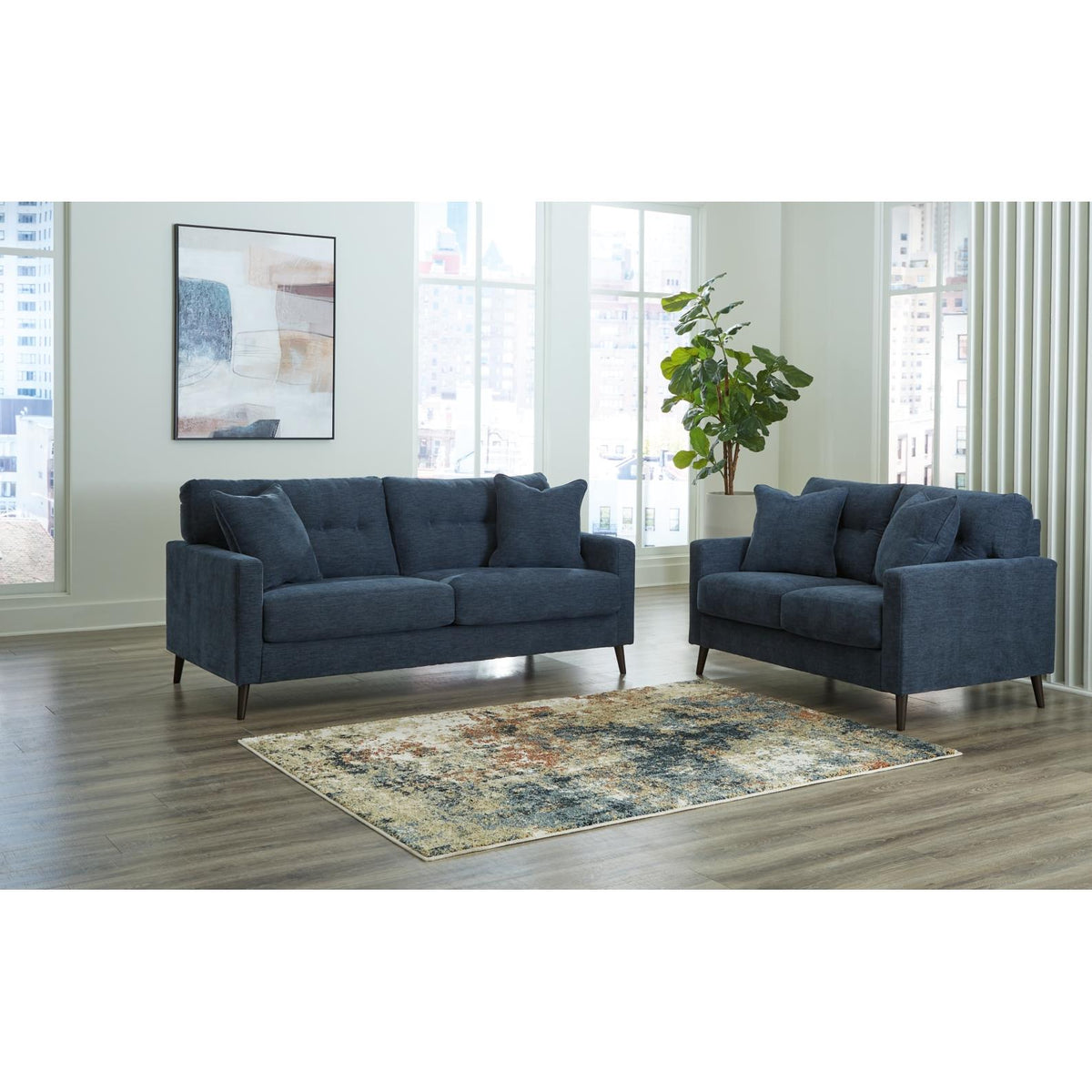 Signature Design by Ashley Bixler 26106U1 2 pc Living Room Set IMAGE 1