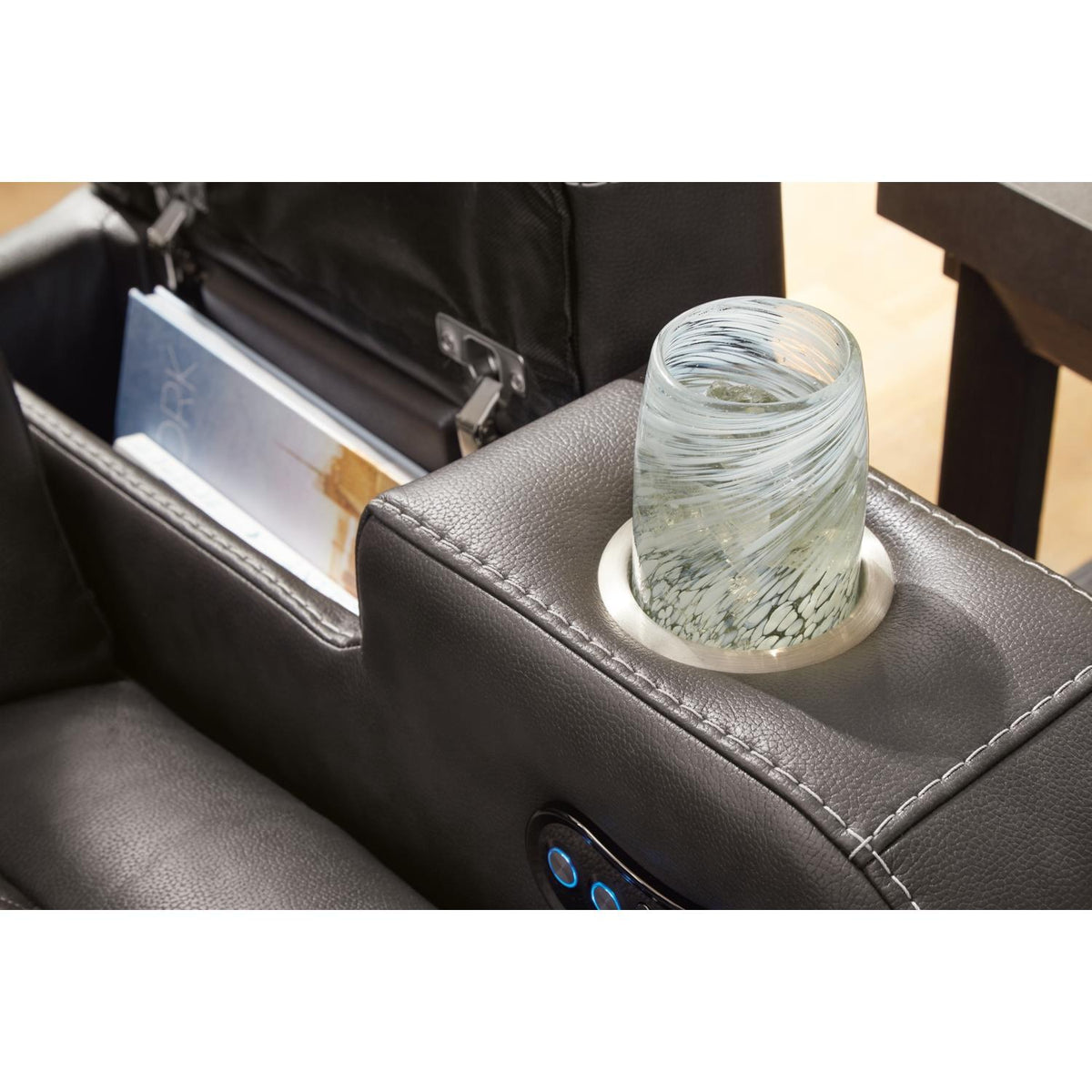 Signature Design by Ashley Fyne-Dyme 36602U1 2 pc Power Reclining Living Room Set IMAGE 10