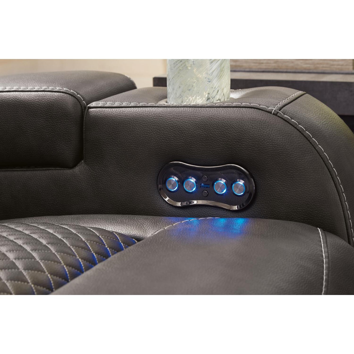 Signature Design by Ashley Fyne-Dyme 36602U1 2 pc Power Reclining Living Room Set IMAGE 11