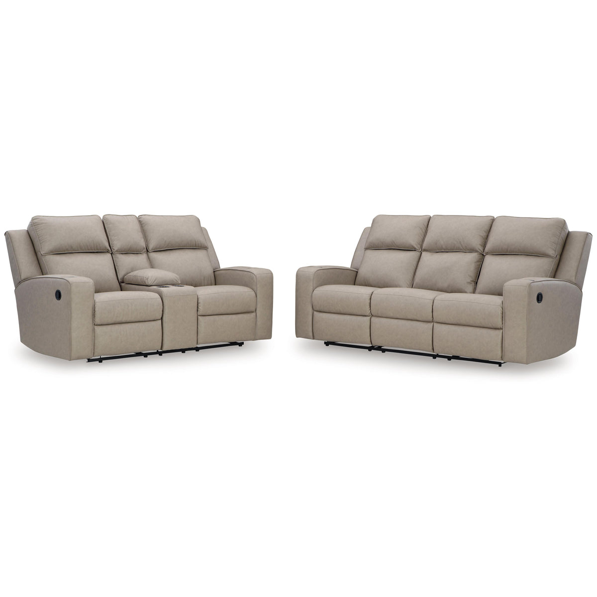 Signature Design by Ashley Lavenhome 63307U1 2 pc Reclining Living Room Set IMAGE 2