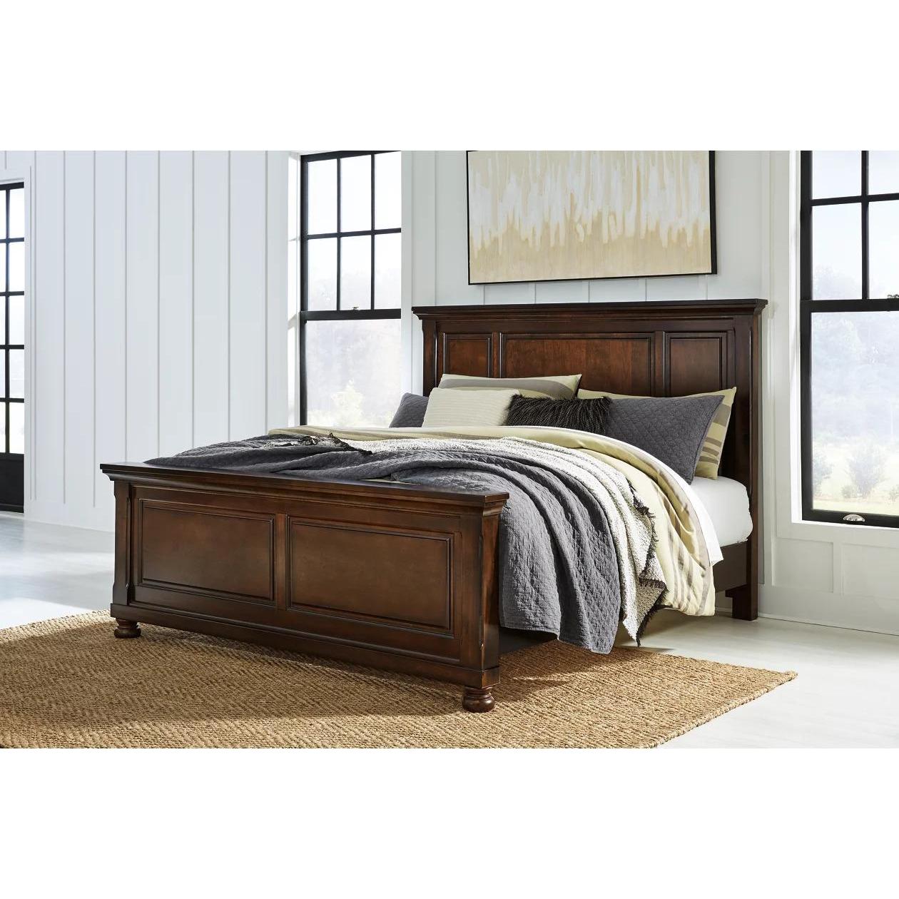 Millennium Porter B697B39 8 pc California King Panel Bedroom Set IMAGE 2