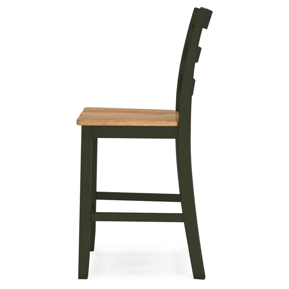 Signature Design by Ashley Gesthaven D401D3 3 pc Counter Height Dining Set IMAGE 4