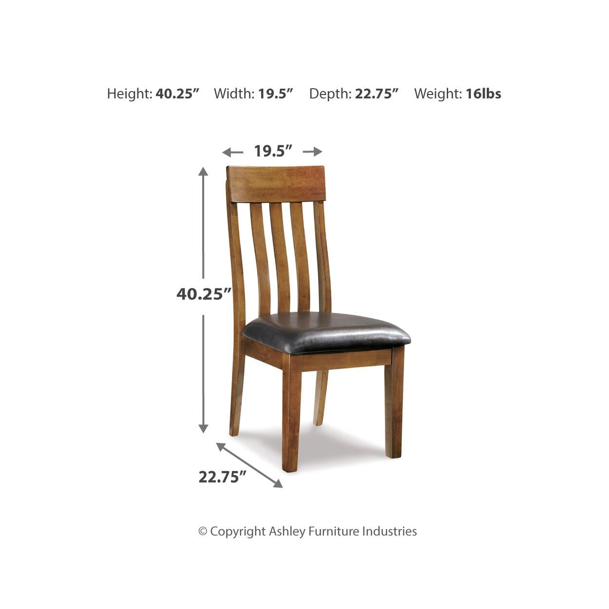 Signature Design by Ashley Ralene D594D10 8 pc Dining Set IMAGE 9