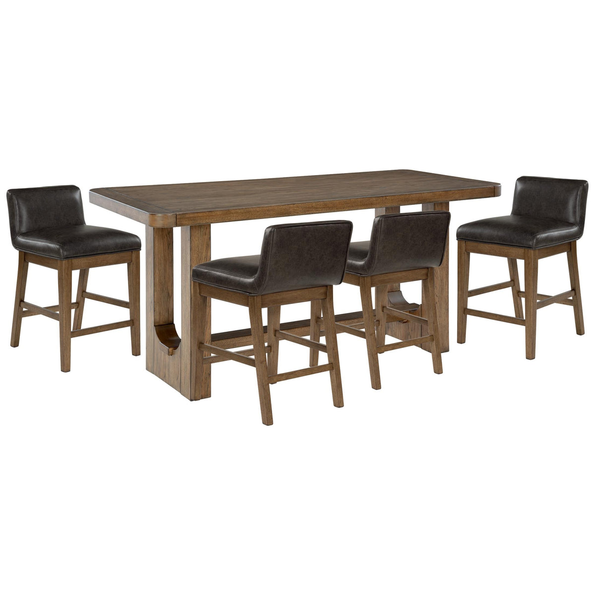 Signature Design by Ashley Cabalynn D974D3 5 pc Counter Height Dining Set IMAGE 1
