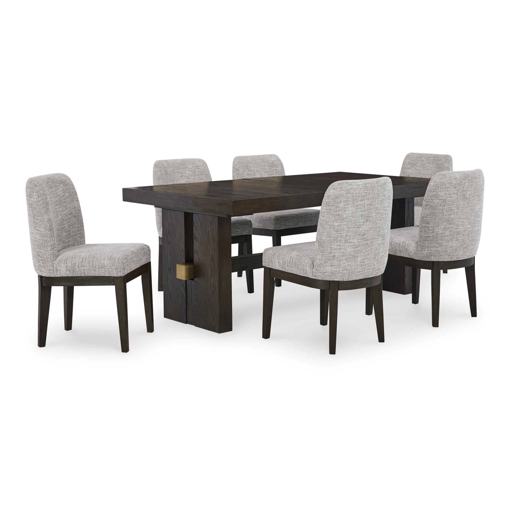 Signature Design by Ashley Burkhaus D984D8 7 pc Dining Set IMAGE 10
