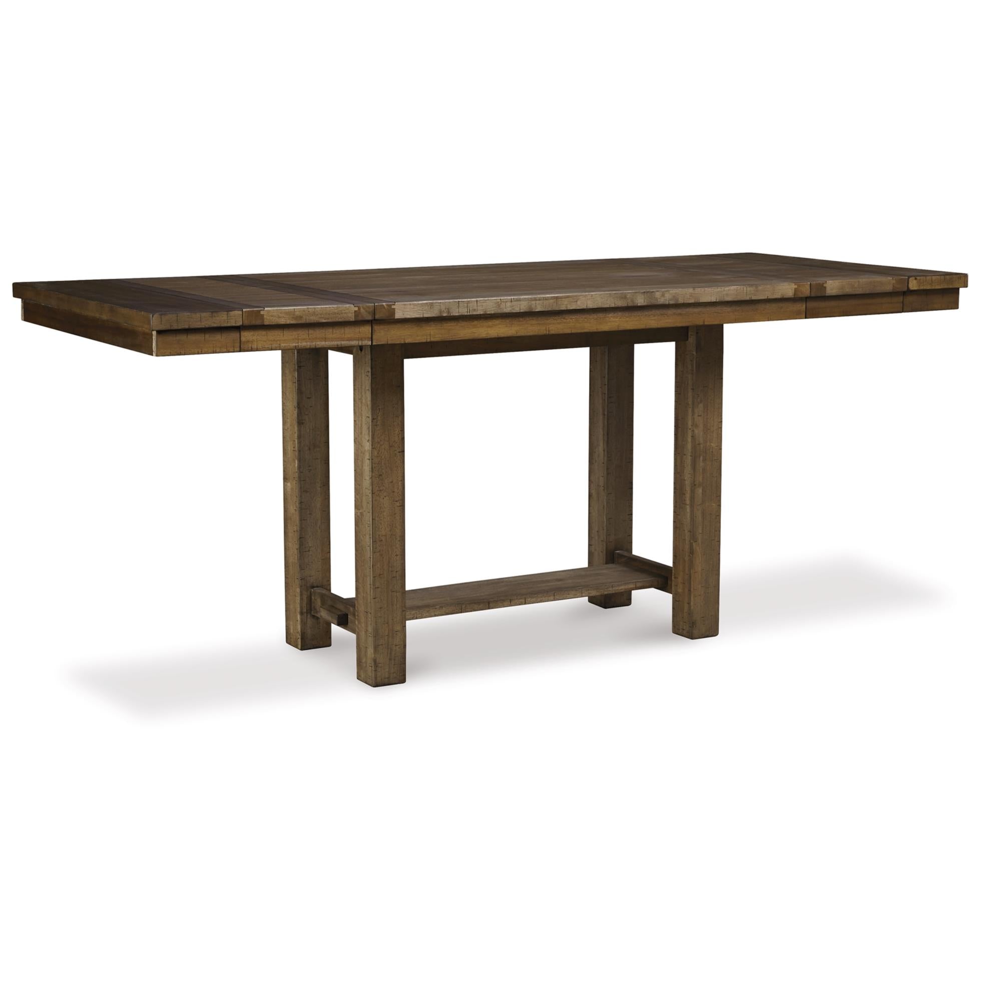 Signature Design by Ashley Moriville D631D9 4 pc Counter Height Dining Set IMAGE 2
