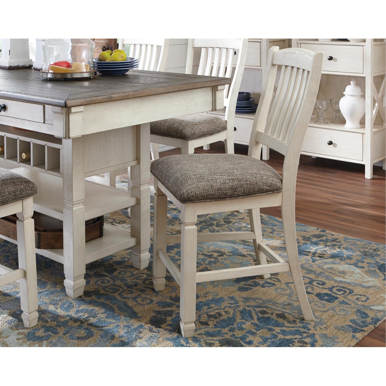 Signature Design by Ashley Bolanburg D647D37 5 pc Counter Height Dining Set IMAGE 12