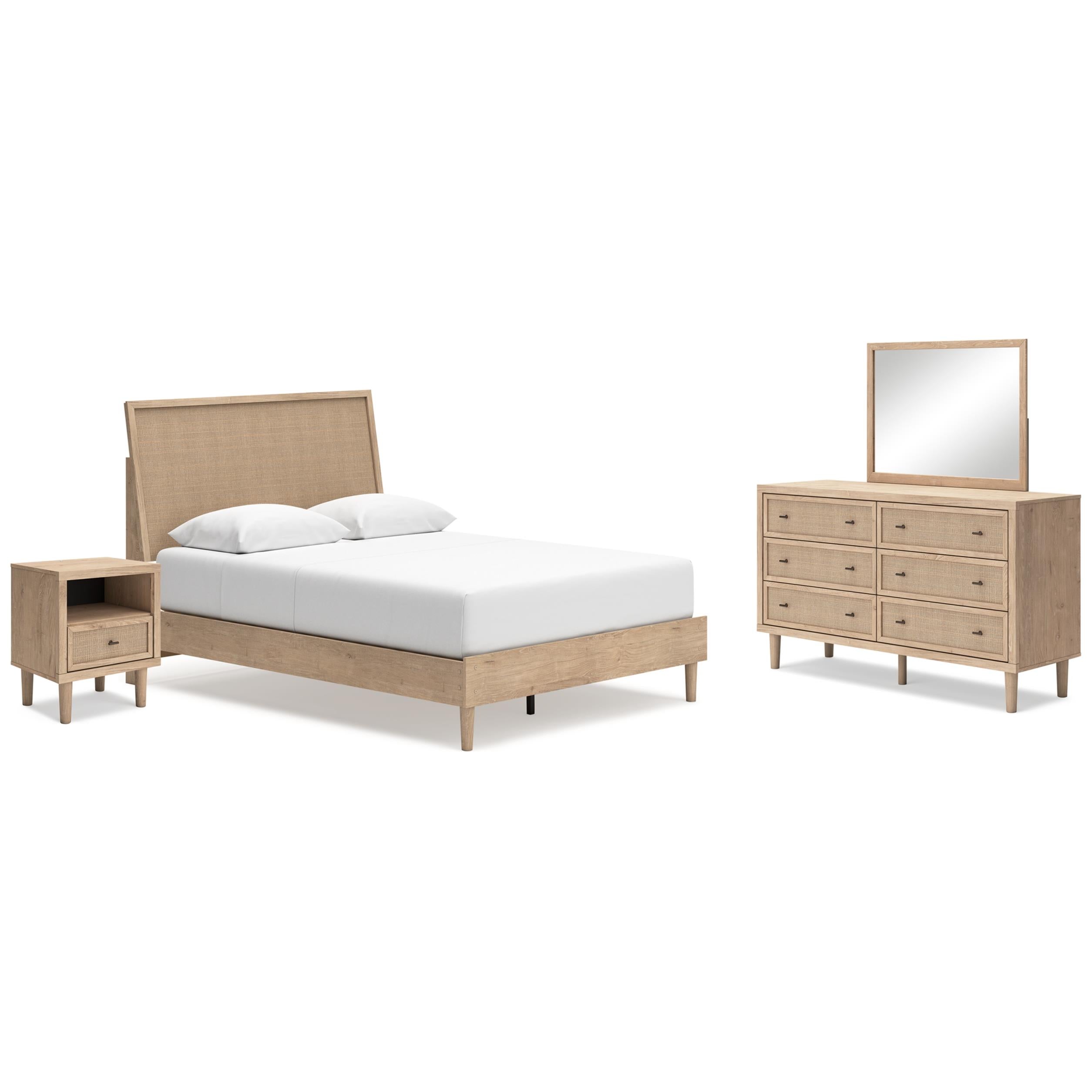 Signature Design by Ashley Cielden B1199B16 6 pc Queen Panel Bedroom Set IMAGE 1