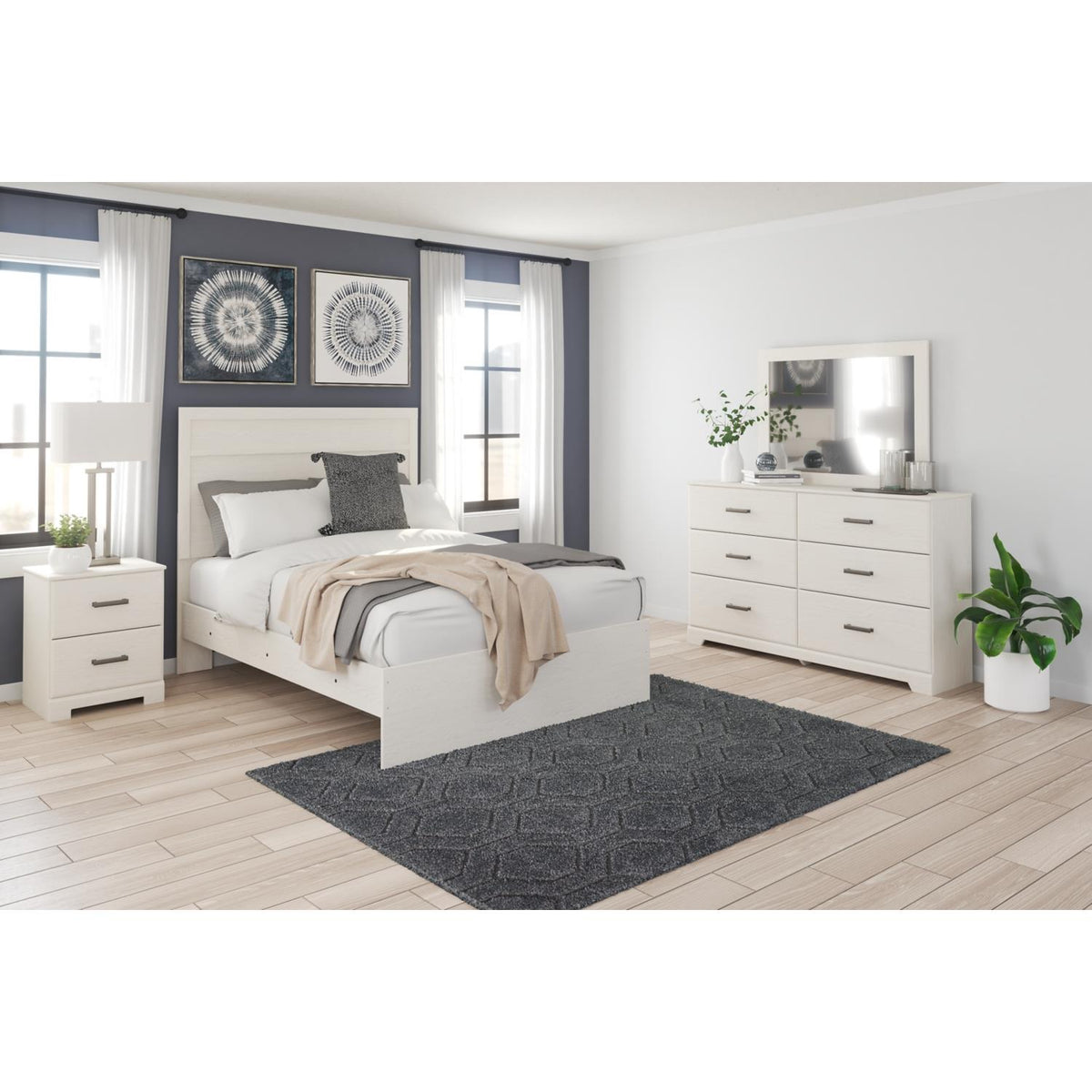 Signature Design by Ashley Stelsie B2588B10 6 pc Full Panel Bedroom Set IMAGE 1