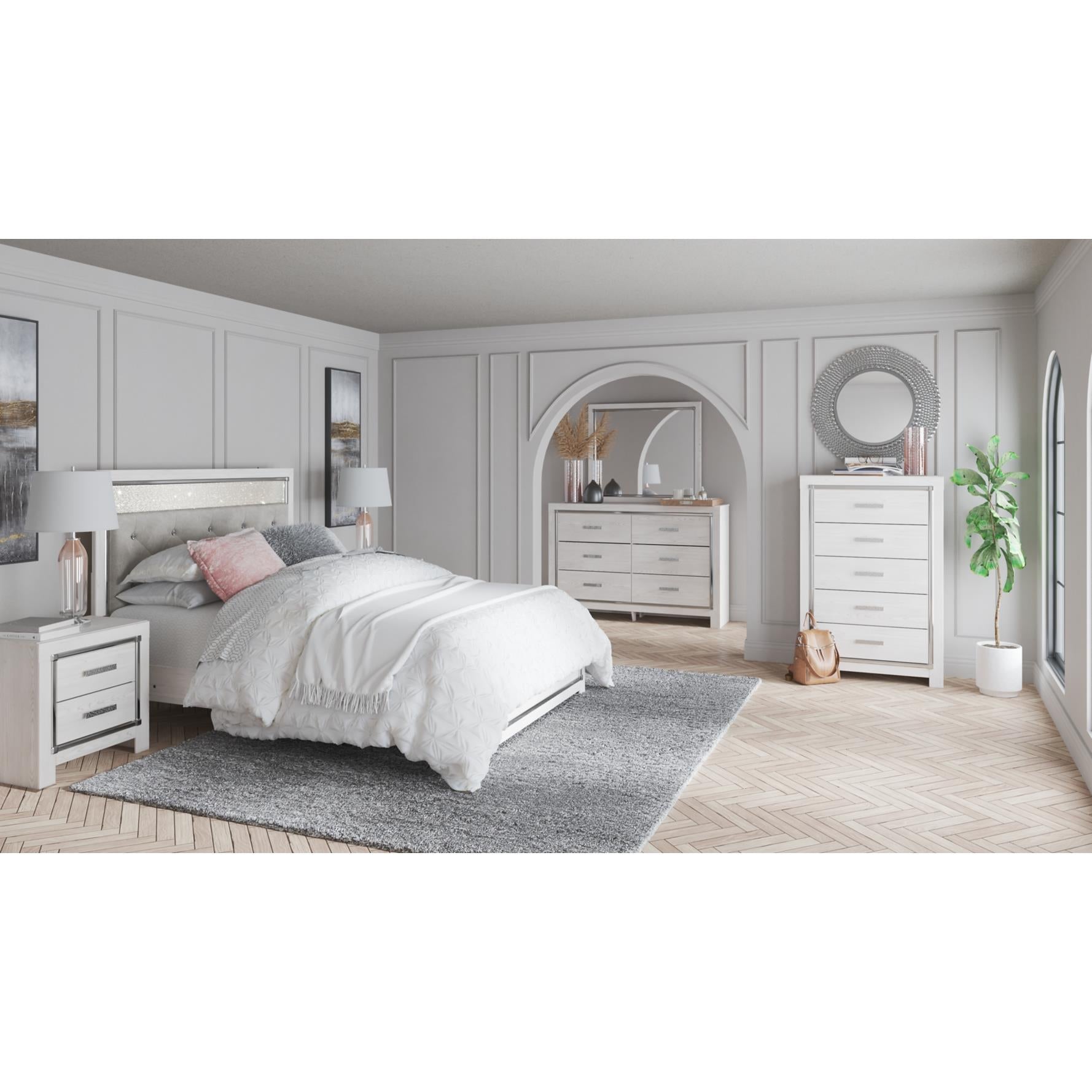 Signature Design by Ashley Altyra B2640B36 8 pc Queen Panel Bedroom Set IMAGE 6