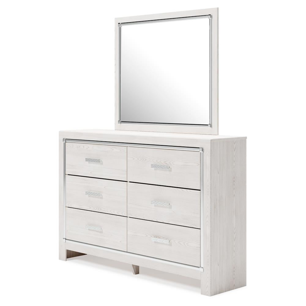 Signature Design by Ashley Altyra B2640B43 6 pc Queen Bookcase Bedroom Set IMAGE 4