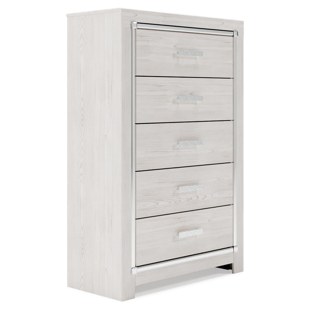 Signature Design by Ashley Altyra B2640B43 6 pc Queen Bookcase Bedroom Set IMAGE 9