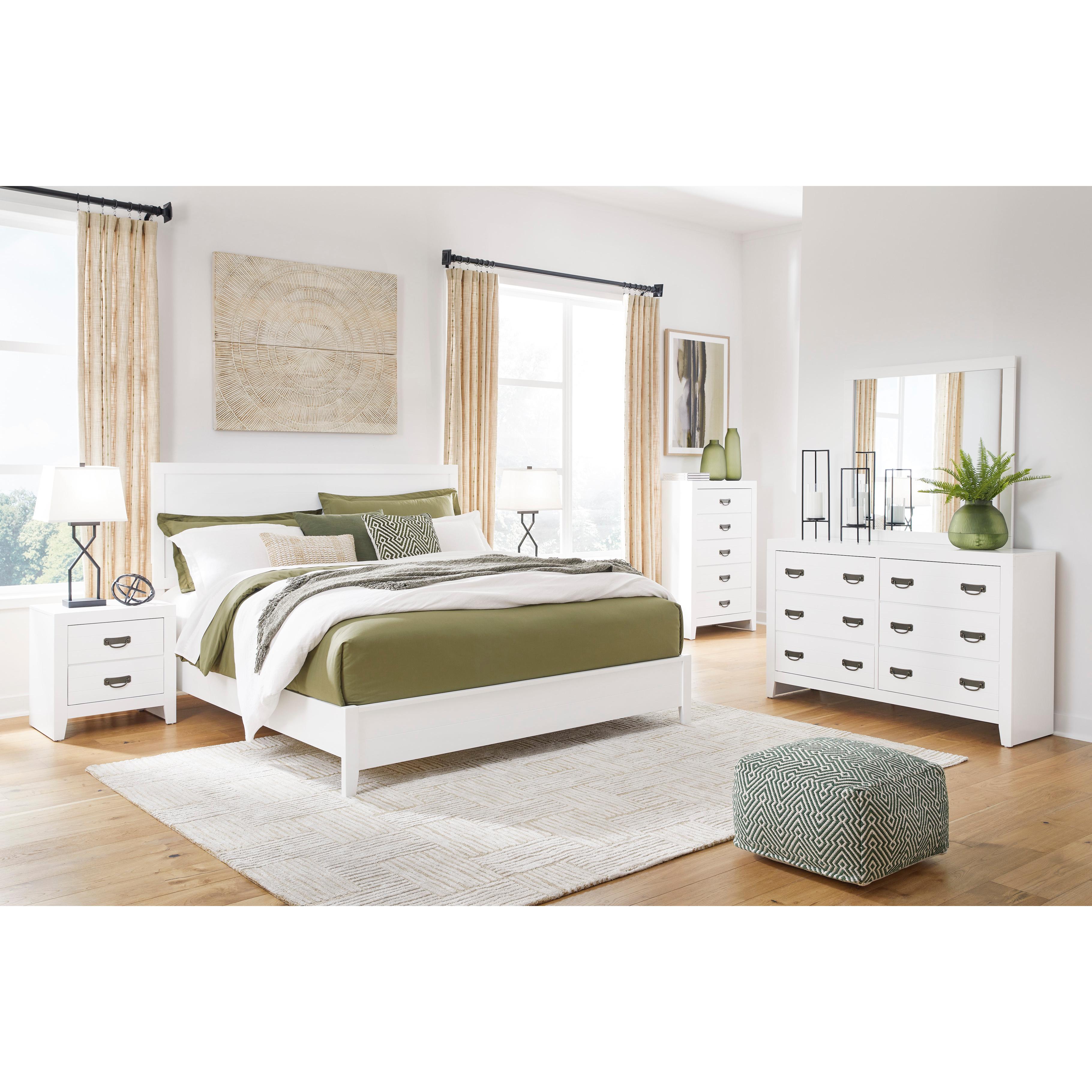 Signature Design by Ashley Binterglen B427B14 6 pc Queen Panel Bedroom Set IMAGE 1