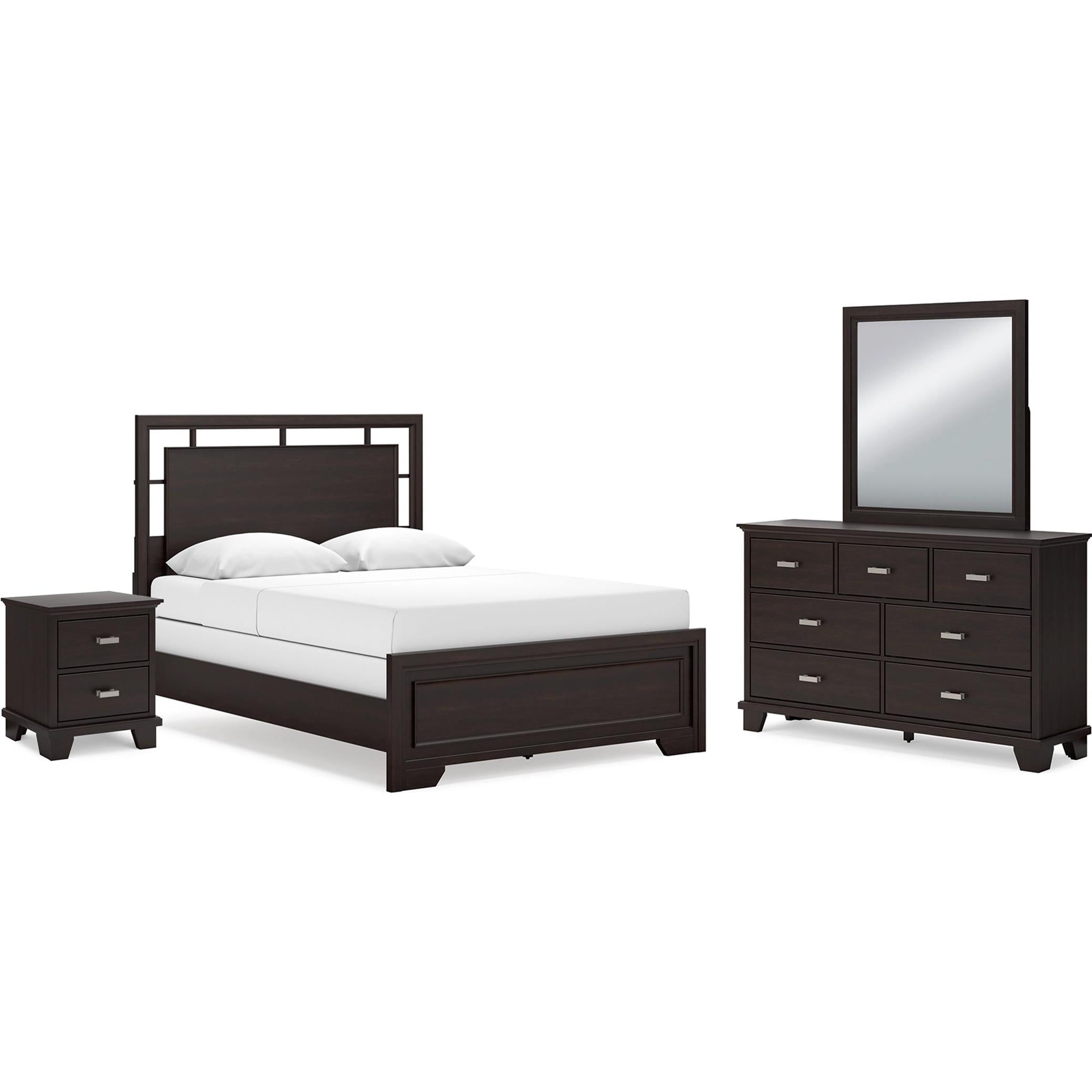 Signature Design by Ashley Covetown B441B12 6 pc Queen Panel Bedroom Set IMAGE 1