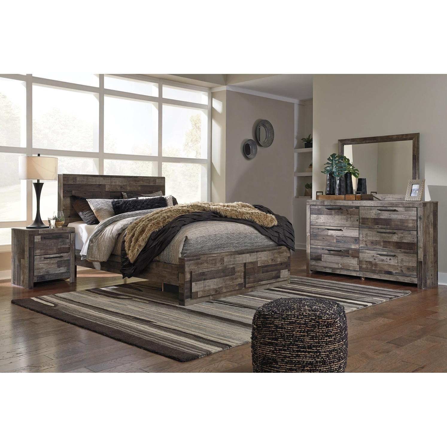 Benchcraft Derekson B200B49 7 pc Queen Panel Bedroom Set IMAGE 1