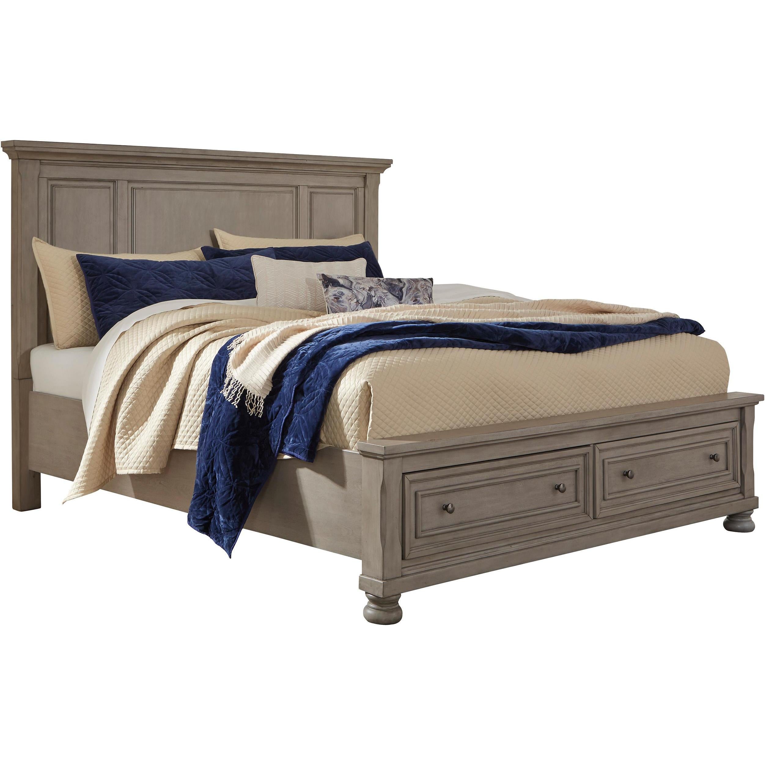 Signature Design by Ashley Lettner B733B46 6 pc Queen Panel Bedroom Set IMAGE 2
