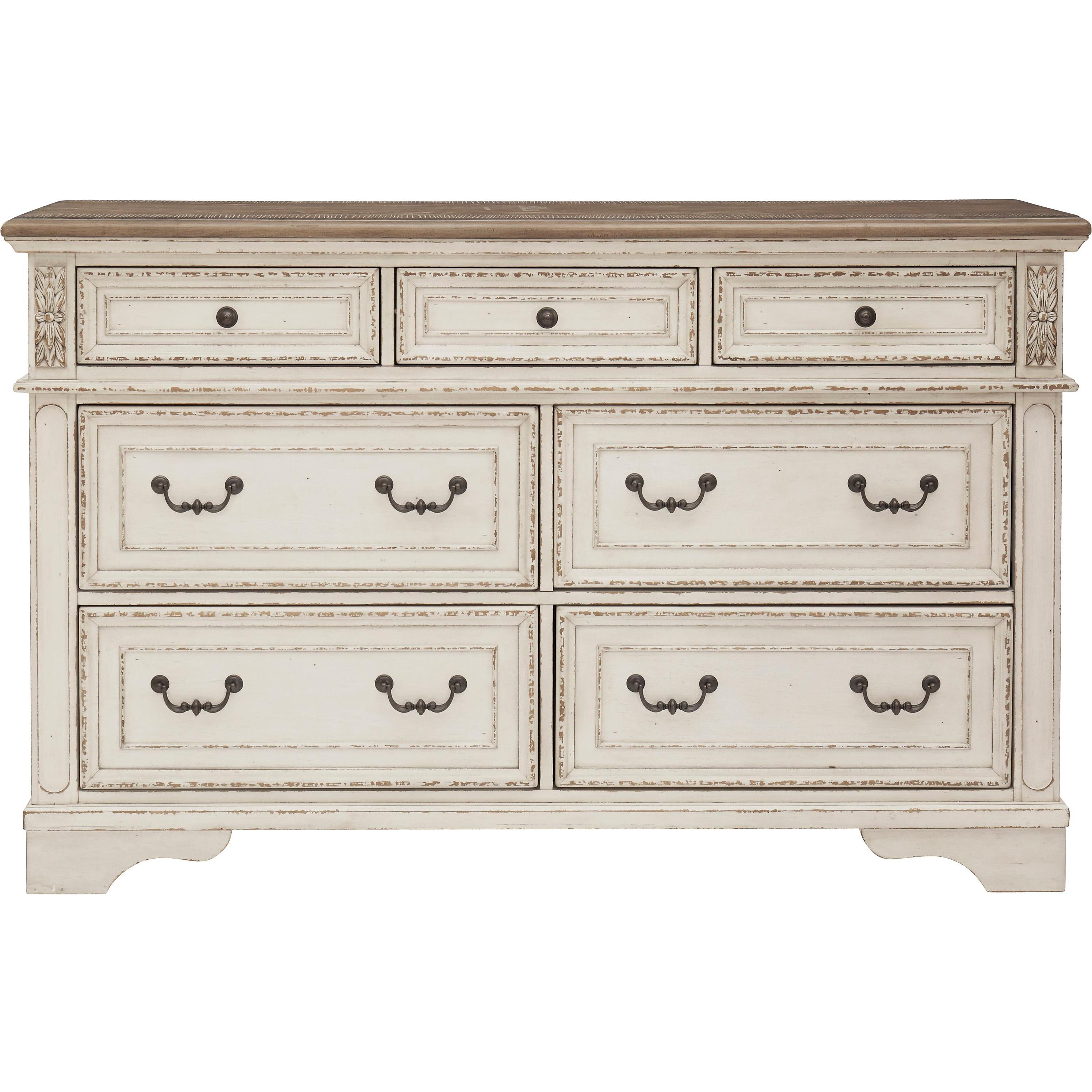 Signature Design by Ashley Realyn B743B30 7 pc Queen Upholstered Panel Bedroom Set IMAGE 3