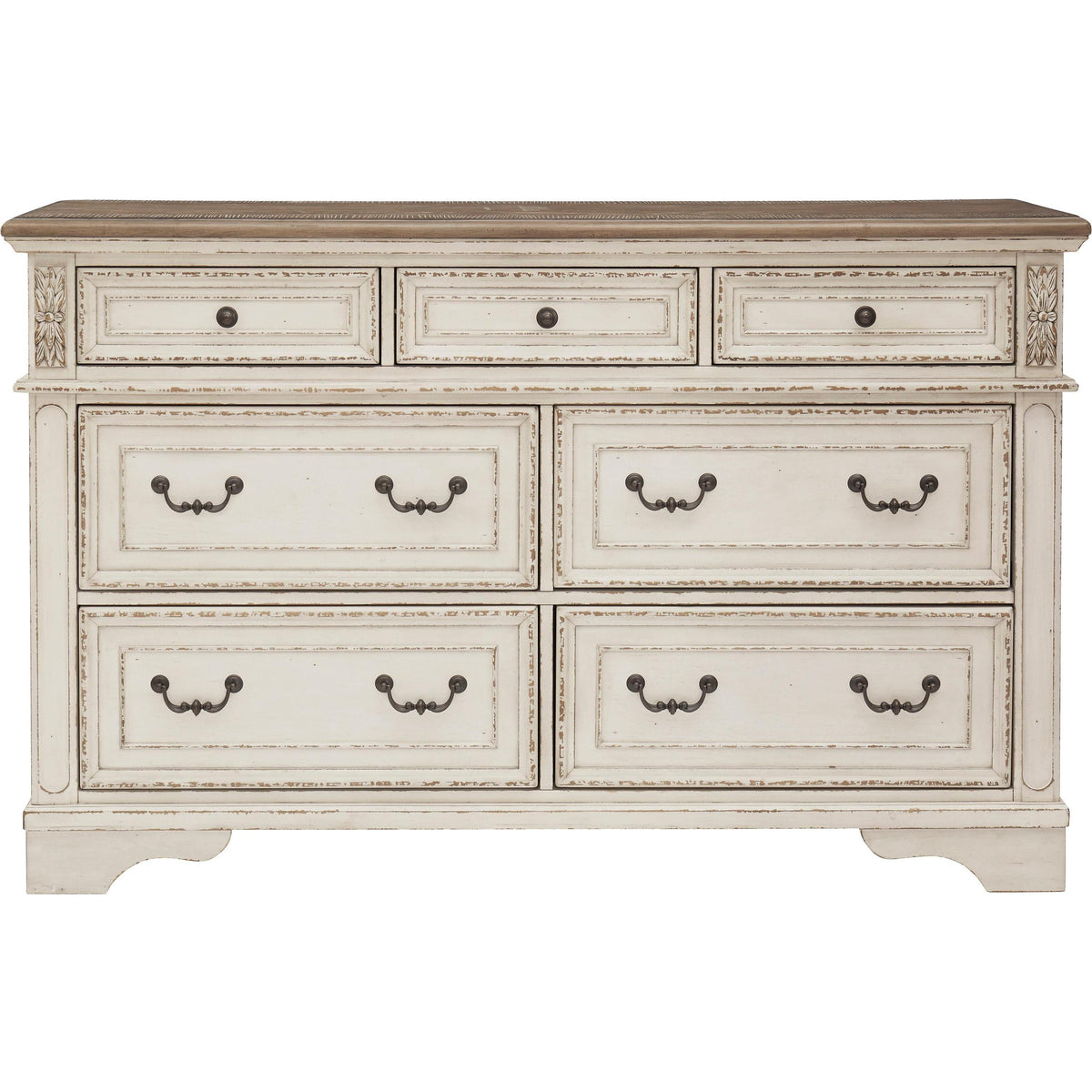 Signature Design by Ashley Realyn B743B36 6 pc Queen Upholstered Panel Bedroom Set IMAGE 3